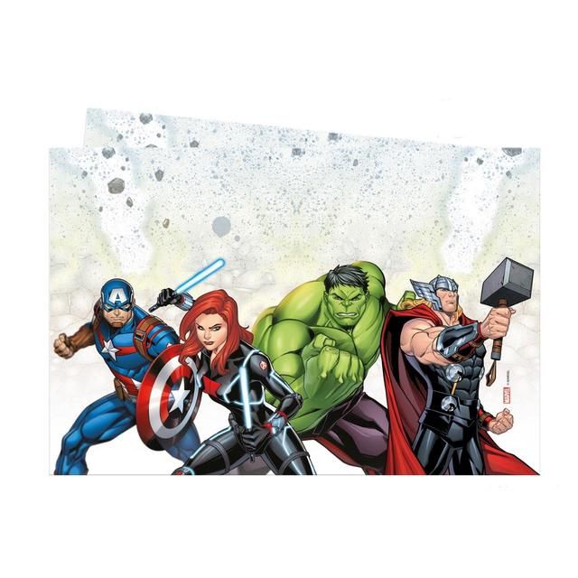 Avengers Plastic Table Cover 120X180cm - McGrocer
