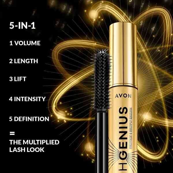 Avon Lash Genius Multitask & Multiply Mascara Blackest Black - McGrocer