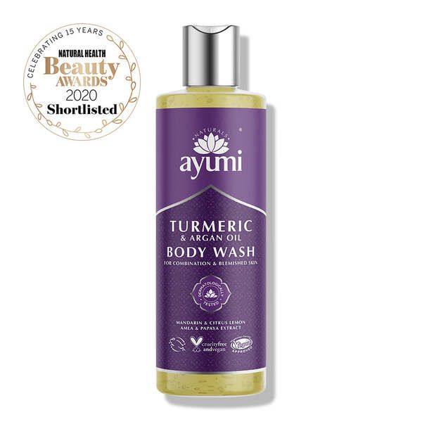 Ayumi Naturals Turmeric & Argan Body Wash 250ml - McGrocer