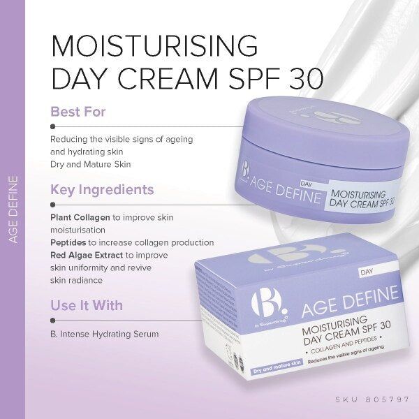 B. Moisturising Day Cream SPF 30 50ml - McGrocer