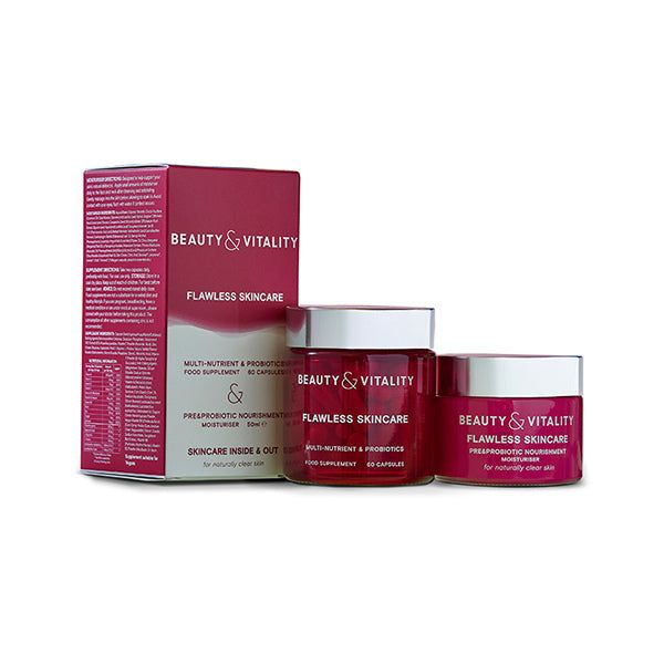 B&V Flawless Skincare Dual Product Kit 50ml+60Tabs - McGrocer