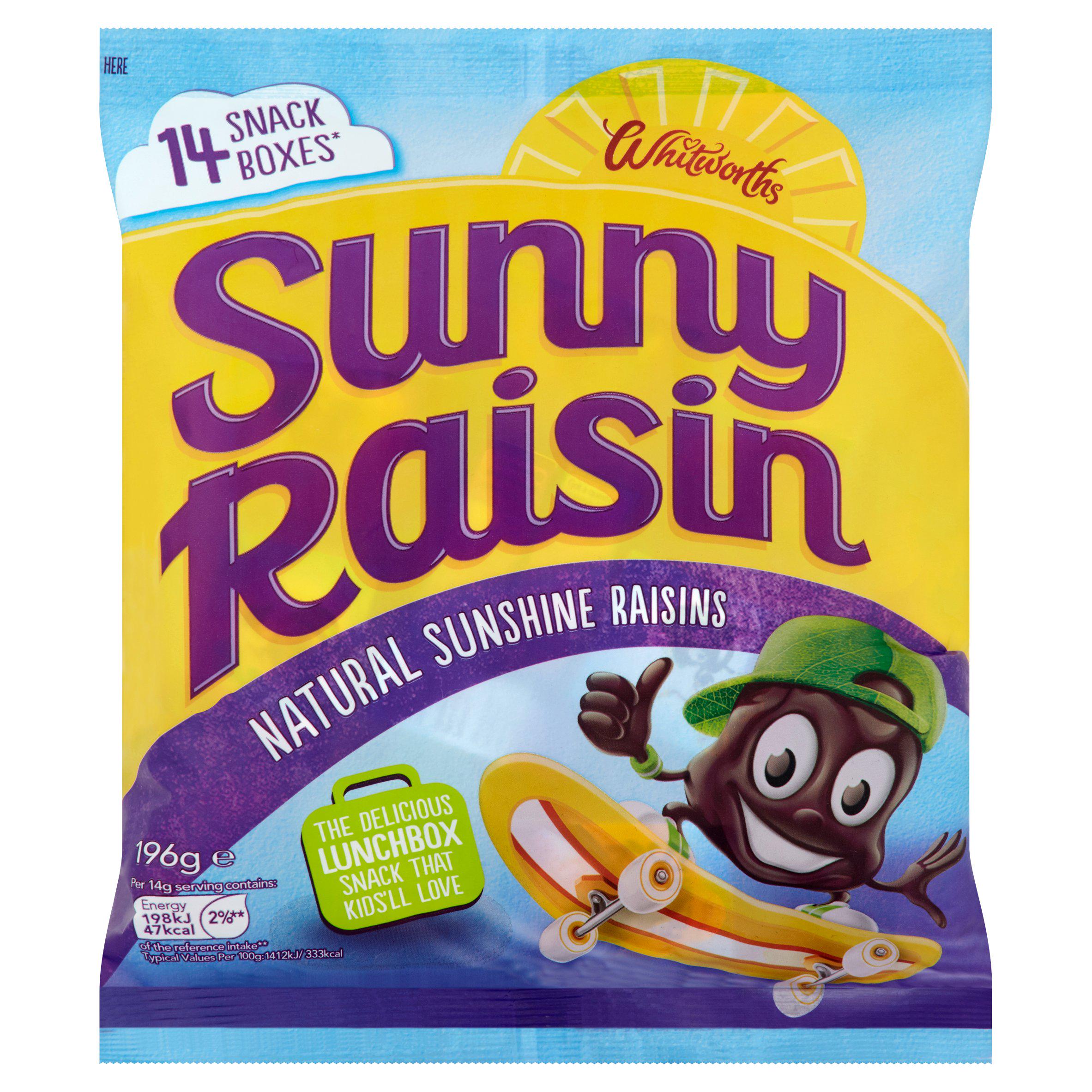 Sunny Raisins Kids Snack 14 Pack GOODS Sainsburys