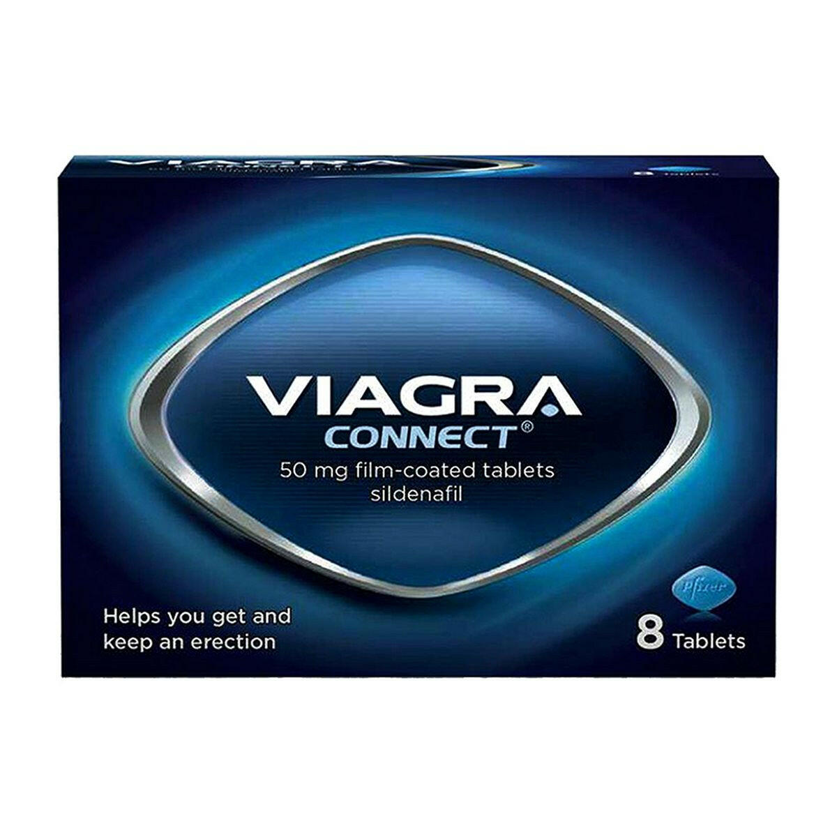 Viagra Connect Sildenafil 50mg film-coated tablets - 8 tablets GOODS Boots
