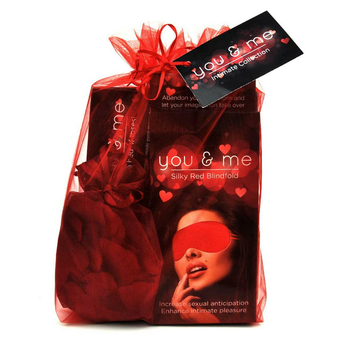 You & Me - Bundle Game, Blindfold, Rose Petals GOODS Boots