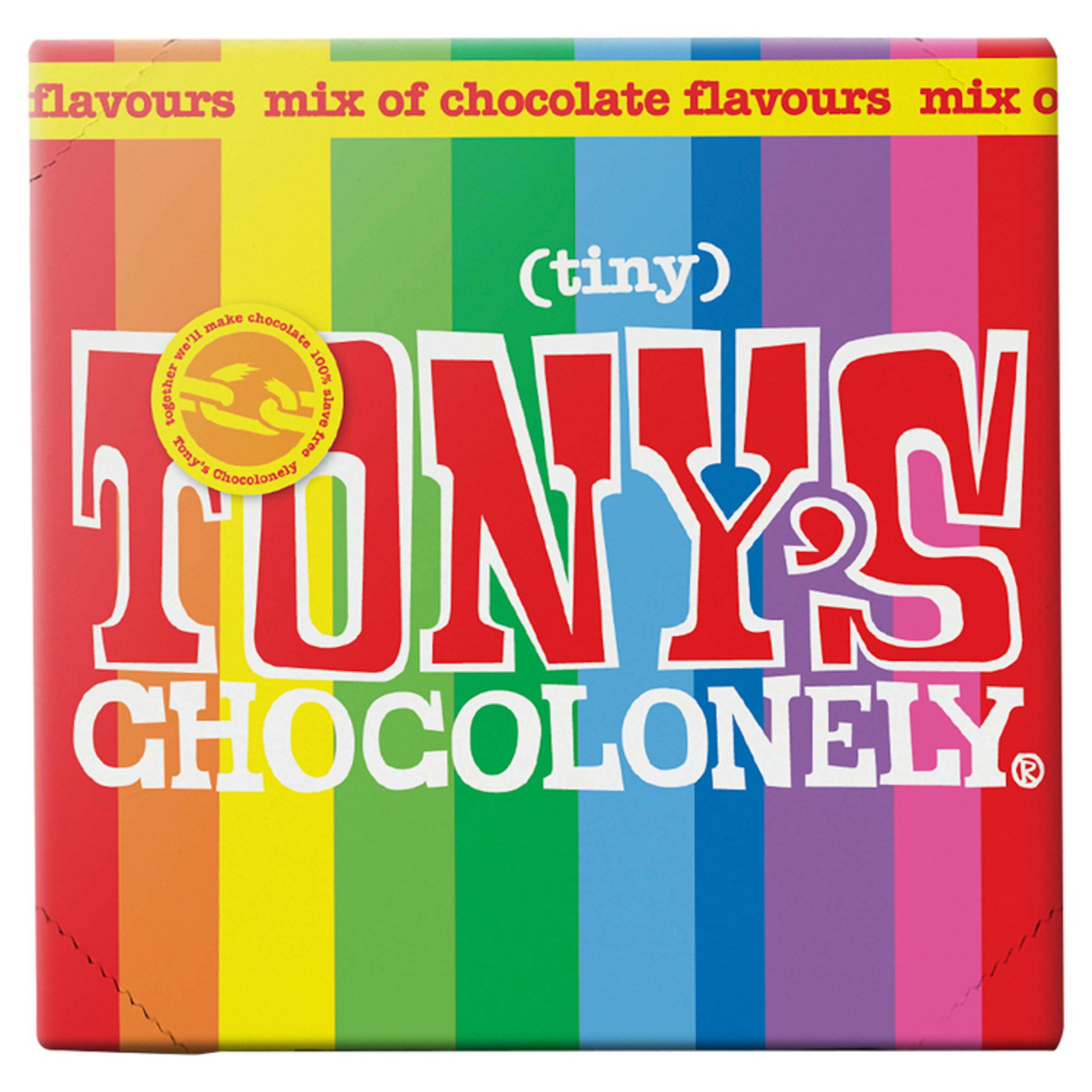 Tony's Chocolonely Fairtrade Tiny Flavours Mix of Chocolate 180g GOODS Sainsburys