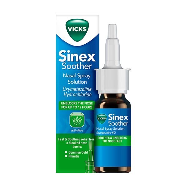 Vicks Sinex Soother Nasal Spray 15ml GOODS Superdrug