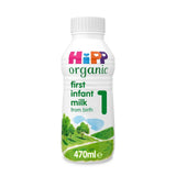HiPP Organic 1 First Infant Baby Milk Liquid Formula From Birth 470ml - McGrocer