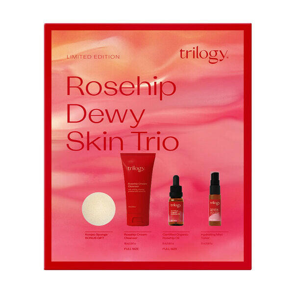 Trilogy Rosehip Dewy Skin Trio GOODS Superdrug