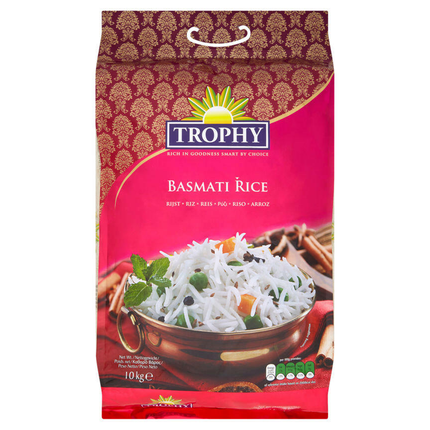 Trophy Basmati Rice 10kg GOODS ASDA