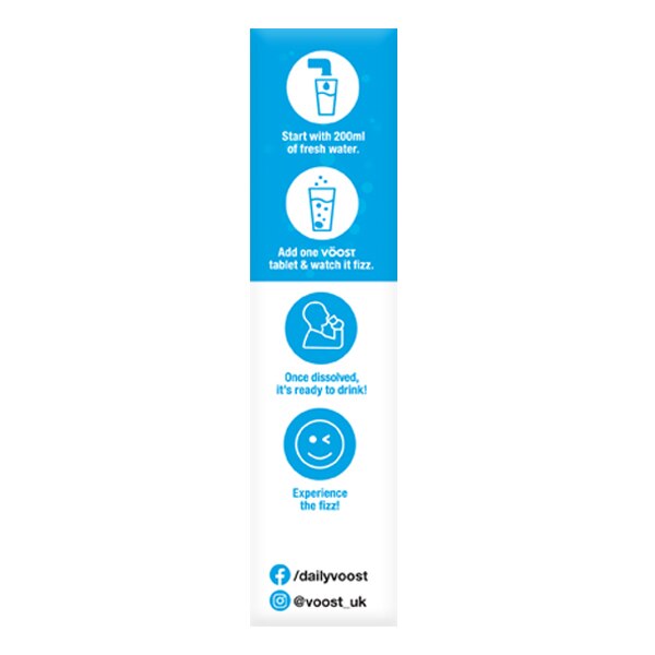 VOOST Effervescent Magnesium - 40 Pack GOODS Superdrug