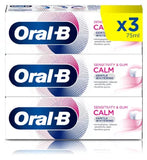 Oral-B Sensitivity & Gum Calm 3 Month Toothpaste Bundle - Gentle White - McGrocer