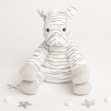 Babbico Gift Boxed Zizi The Zebra Grey & White Soft Toy - McGrocer