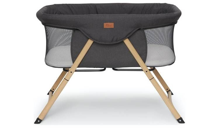 Baby Elegance Kangu Crib - Black/Wood - McGrocer