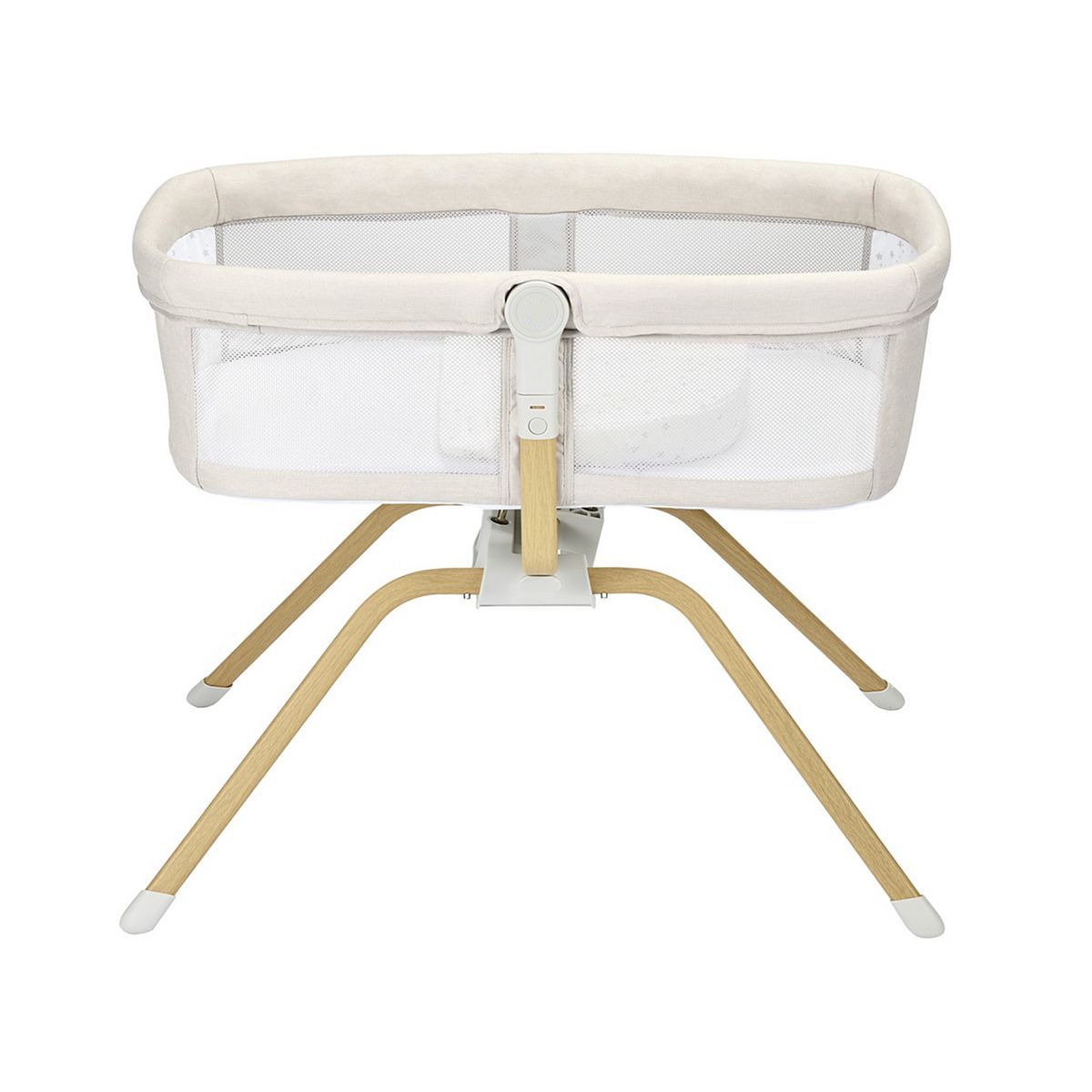 Babymore Air Motion Gliding Crib - Cream - McGrocer