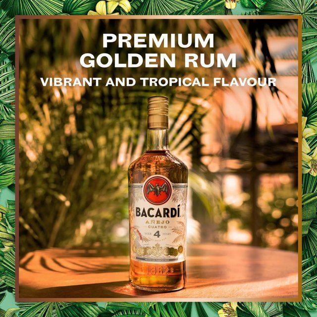 Bacardi Anjeo 4 Year Old Premium Aged Rum 70cl - McGrocer