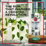 Bacardi Carta Blanca Superior White Rum 70cl - McGrocer