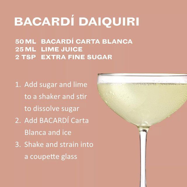 Bacardi Carta Blanca Superior White Rum 70cl - McGrocer