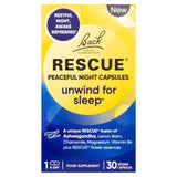 Bach Flower Remedies Peaceful Night Rescue Capsules 30 per pack - McGrocer