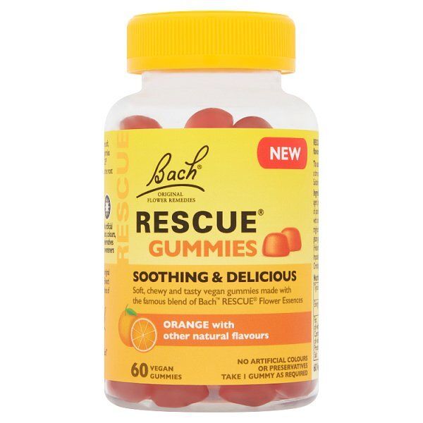 Bach" Rescue® - 60 GummiesVegan, Orange Flavoured - McGrocer