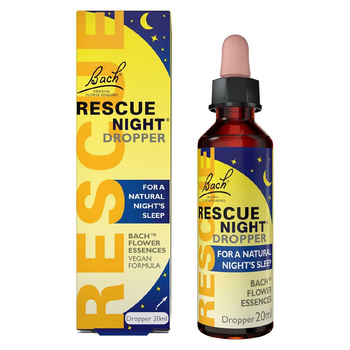Bach Rescue Night Dropper 20ml - McGrocer