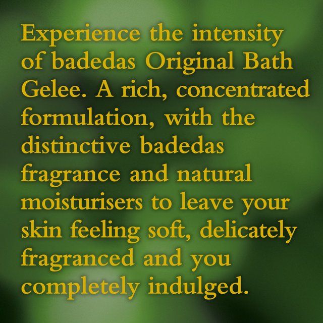 Badedas Original Bubble Bath Gelee 750ml - McGrocer