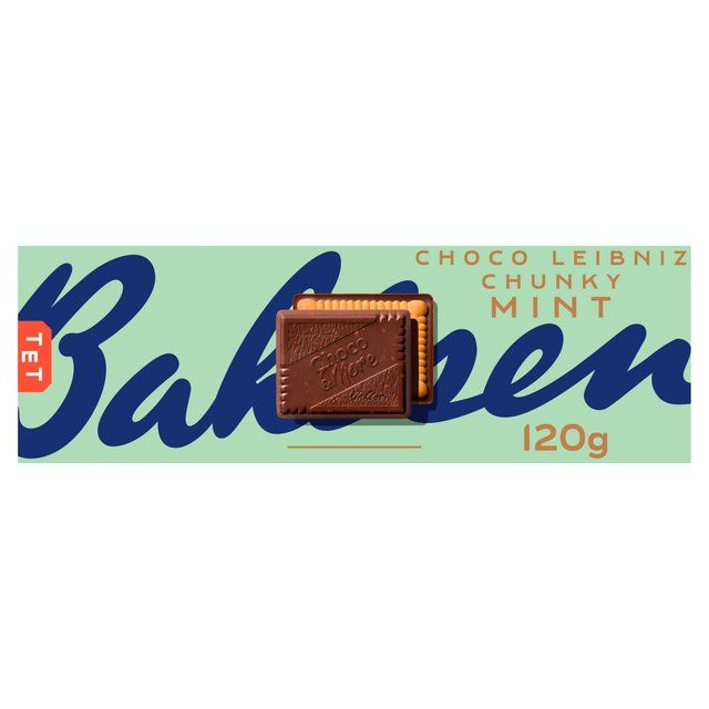 Bahlsen Choco Leibniz Chunky Mint Chocolate Biscuits 120g - McGrocer