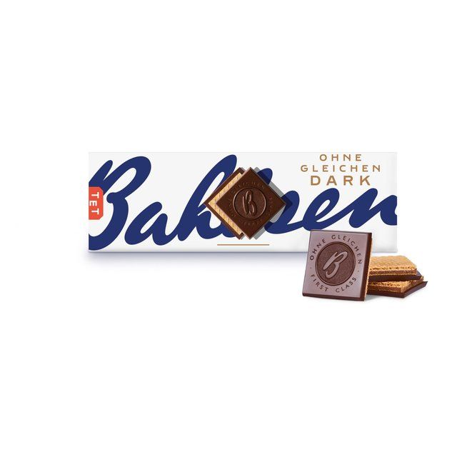 Bahlsen Ohne Gleichen Dark Chocolate Praline Wafer Biscuits 125g - McGrocer