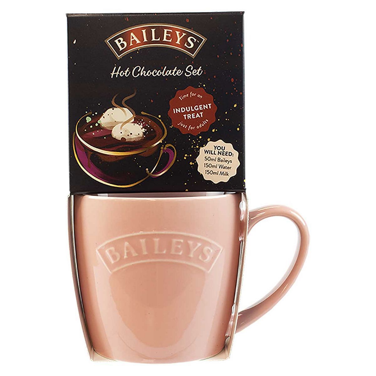 Baileys Hot Chocolate Set - Embossed Mug - McGrocer