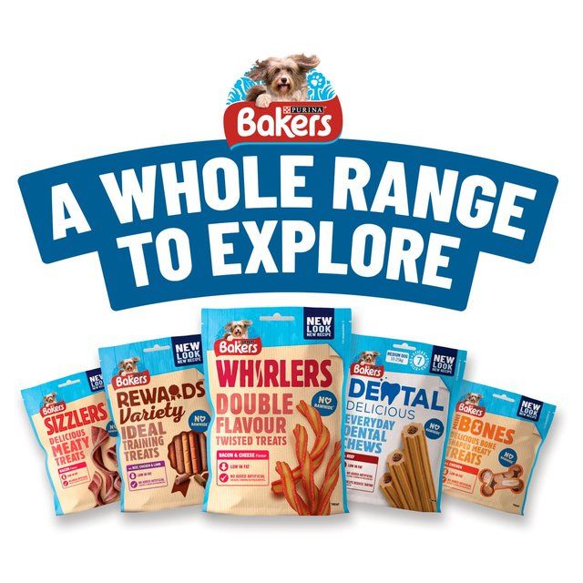 Bakers Allsorts Chicken Beef & Lamb Dog Treats 98g - McGrocer