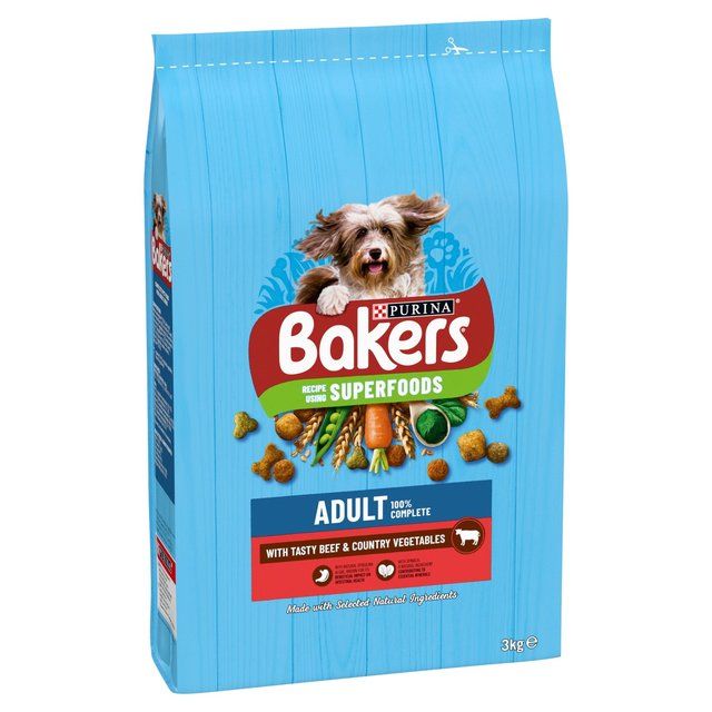 Bakers Beef with Vegetables Dry Dog Food 3kg - McGrocer