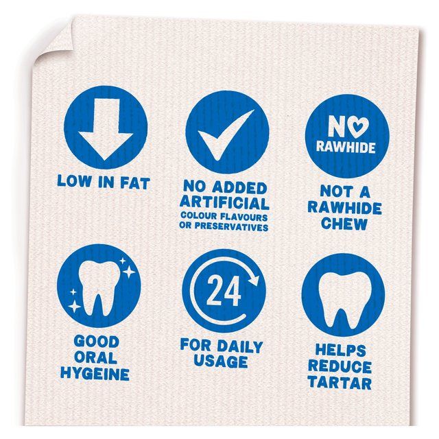 Bakers Dental Delicious Large Chicken Dog Chews 270g - McGrocer