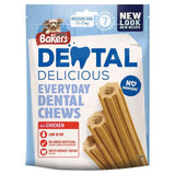 Bakers Dental Delicious Medium Chicken Dog Chews 200g - McGrocer