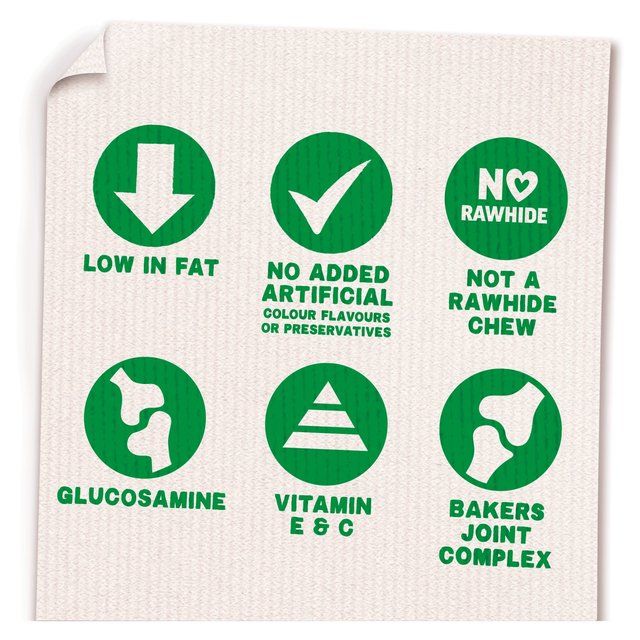 Bakers Joint Delicious Large Chicken Dog Chews 240g - McGrocer