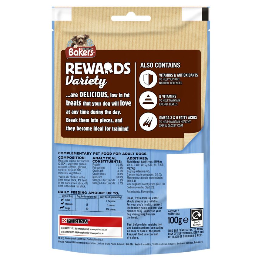 Bakers Rewards Dog Treats Mixed Variety - McGrocer