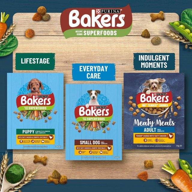 Bakers Senior Chicken with Vegetables Dry Dog Food    2.85kg - McGrocer