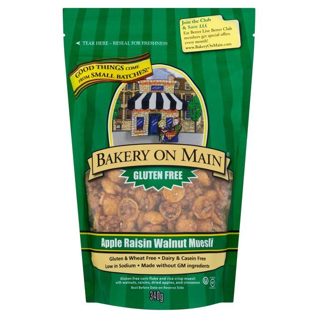 Bakery on Main Gluten Free Apple Raisin & Walnut Granola 340g - McGrocer