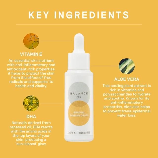 Balance Me Gradual Tanning Drops 30ml - McGrocer