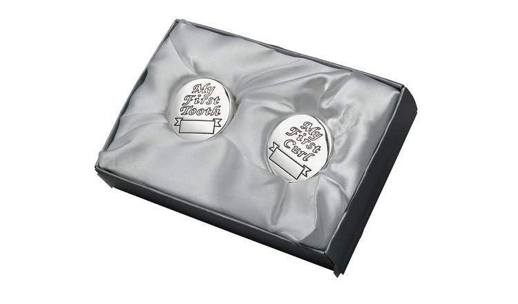 Bambino Silver Plated First Tooth & Curl Boxes - McGrocer