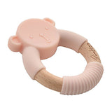 Bambino Teddy Teether Pink - McGrocer