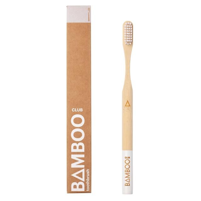 Bamboo Club White Adult Toothbrush - McGrocer