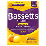 Bassetts Vitamins 12-18 Multivitamins Omega 3 Pastilles 30s - McGrocer