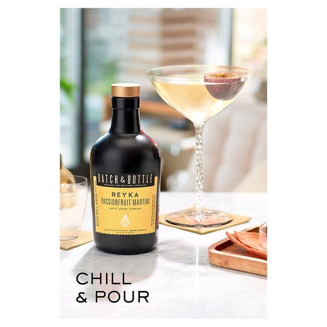 Batch & Bottle Reyka Passion Fruit Martini Ready to Drink Cocktail 50cl - McGrocer