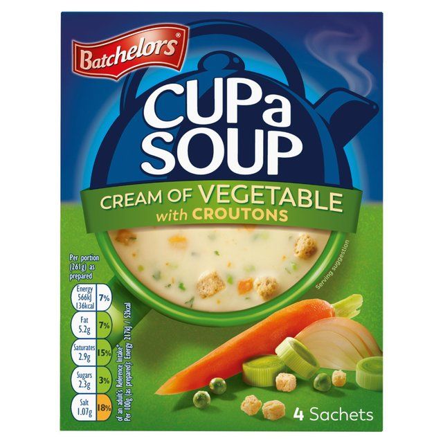 Batchelors Cup A Soup Cream of Vegetable 122g - McGrocer