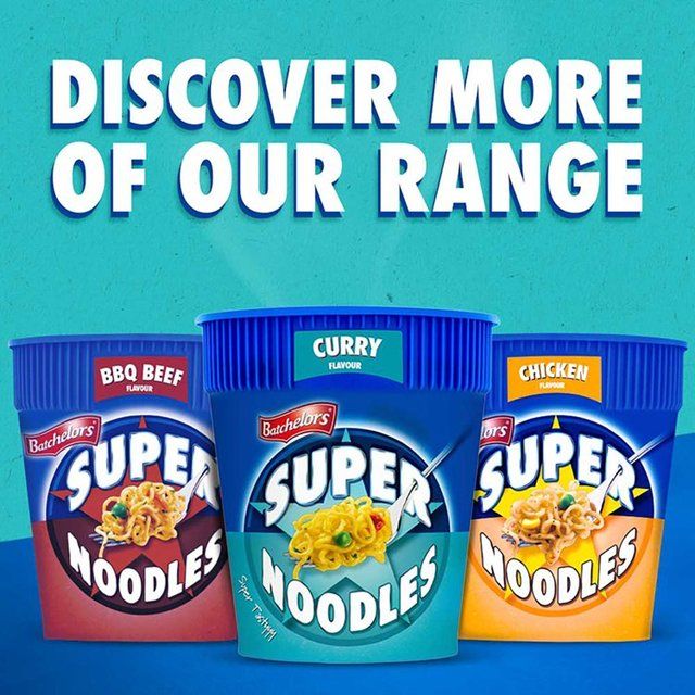Batchelors Curry Flavour Super Noodle Pot 75g - McGrocer