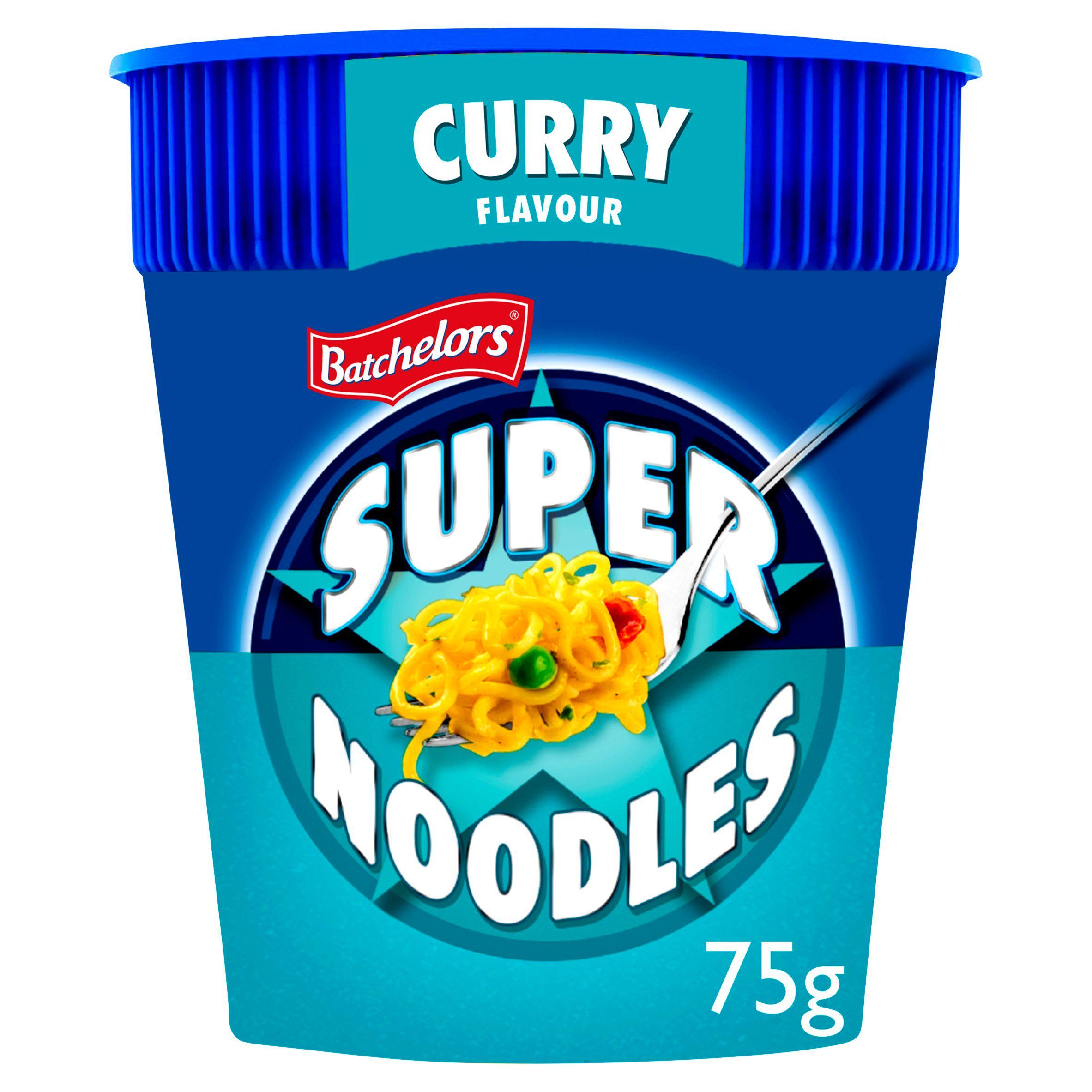 Batchelors Super Noodles Curry Flavour 75g - McGrocer