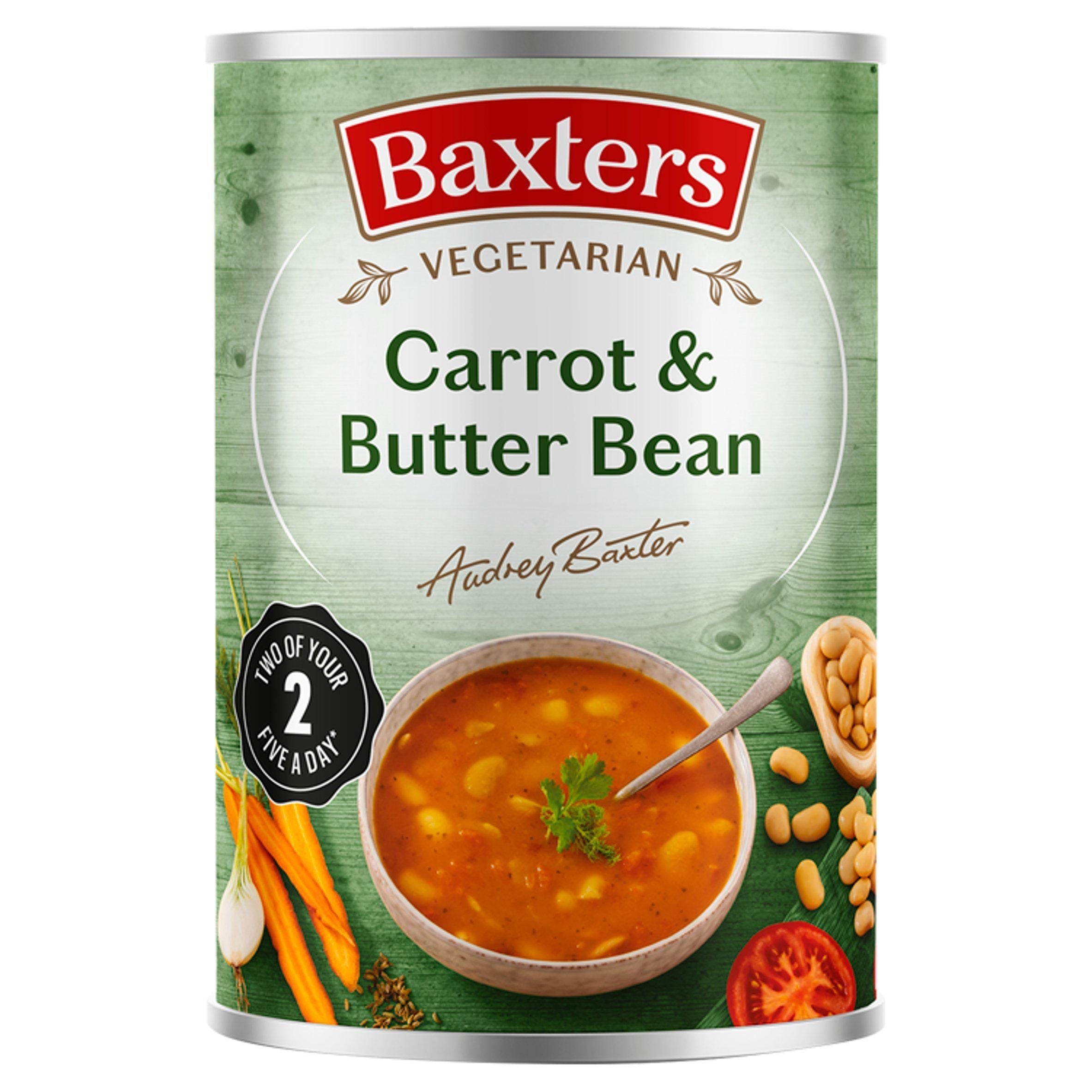 Baxters Carrot & Butterbean Soup 400g - McGrocer