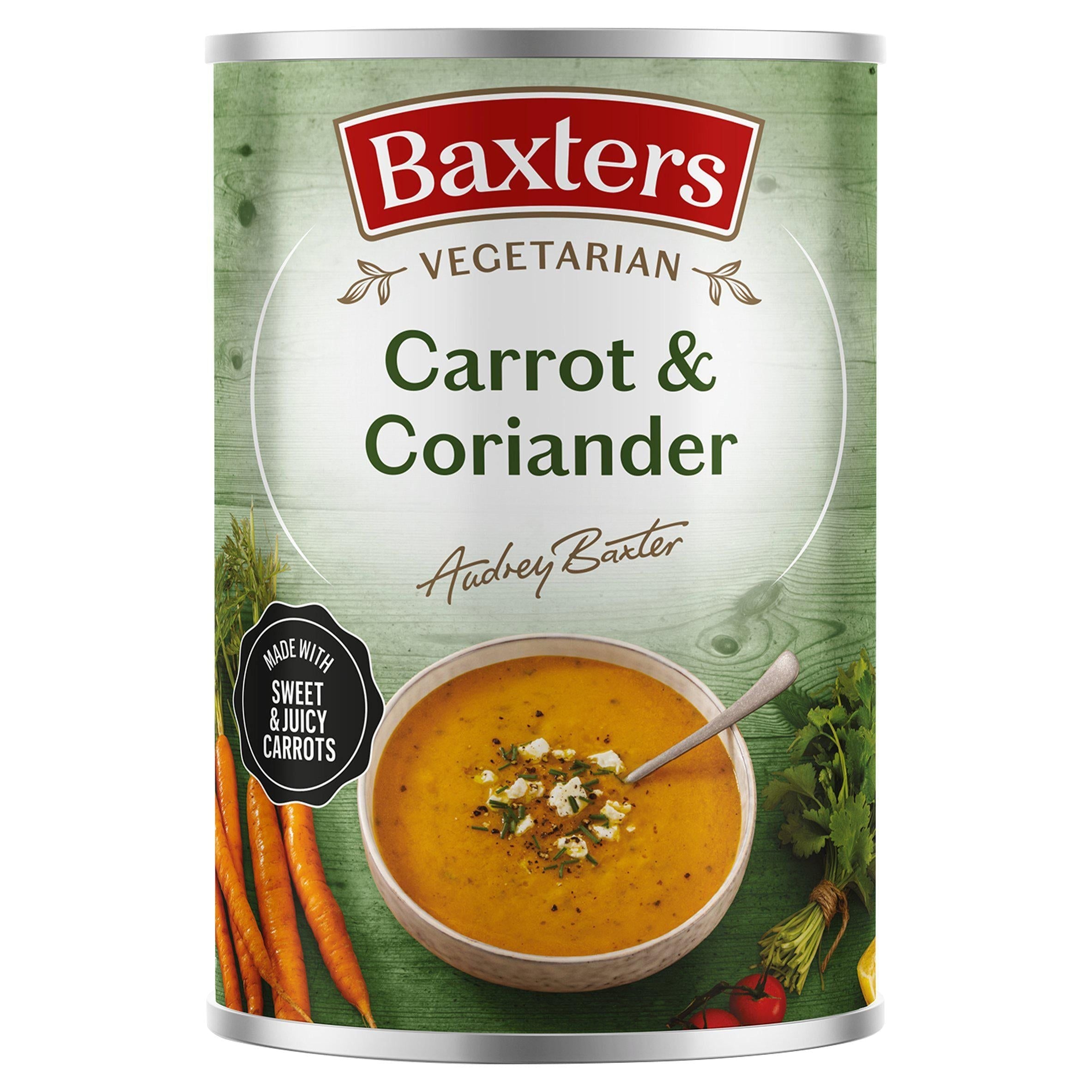 Baxters Carrot & Coriander Soup 400g - McGrocer