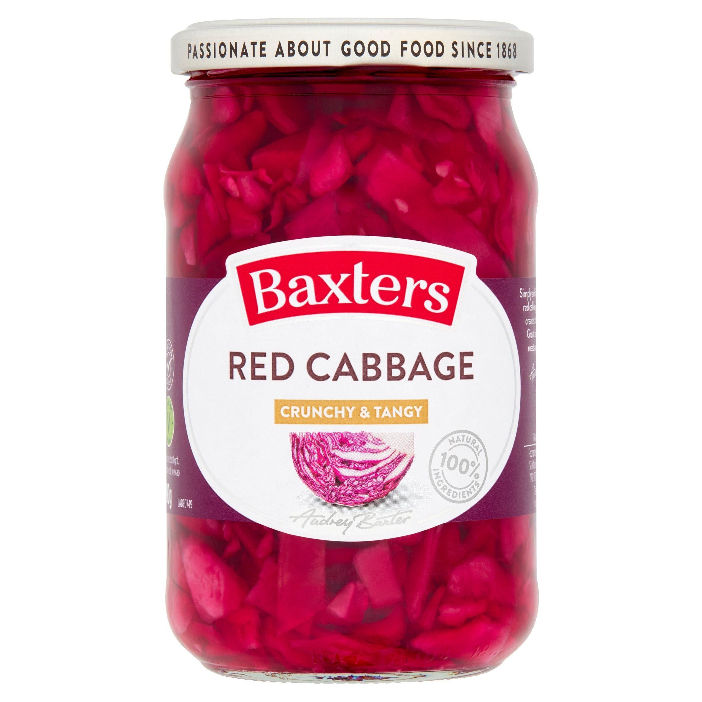 Baxters Red Cabbage 440g - McGrocer
