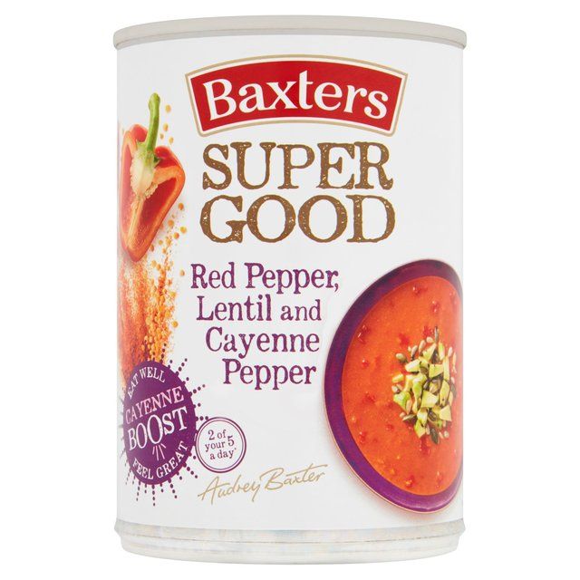 Baxters Super Good Red Pepper Lentil & Cayenne Pepper Soup 400g - McGrocer
