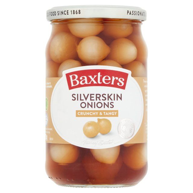 Baxters Tangy Silverskin Onions 440g - McGrocer